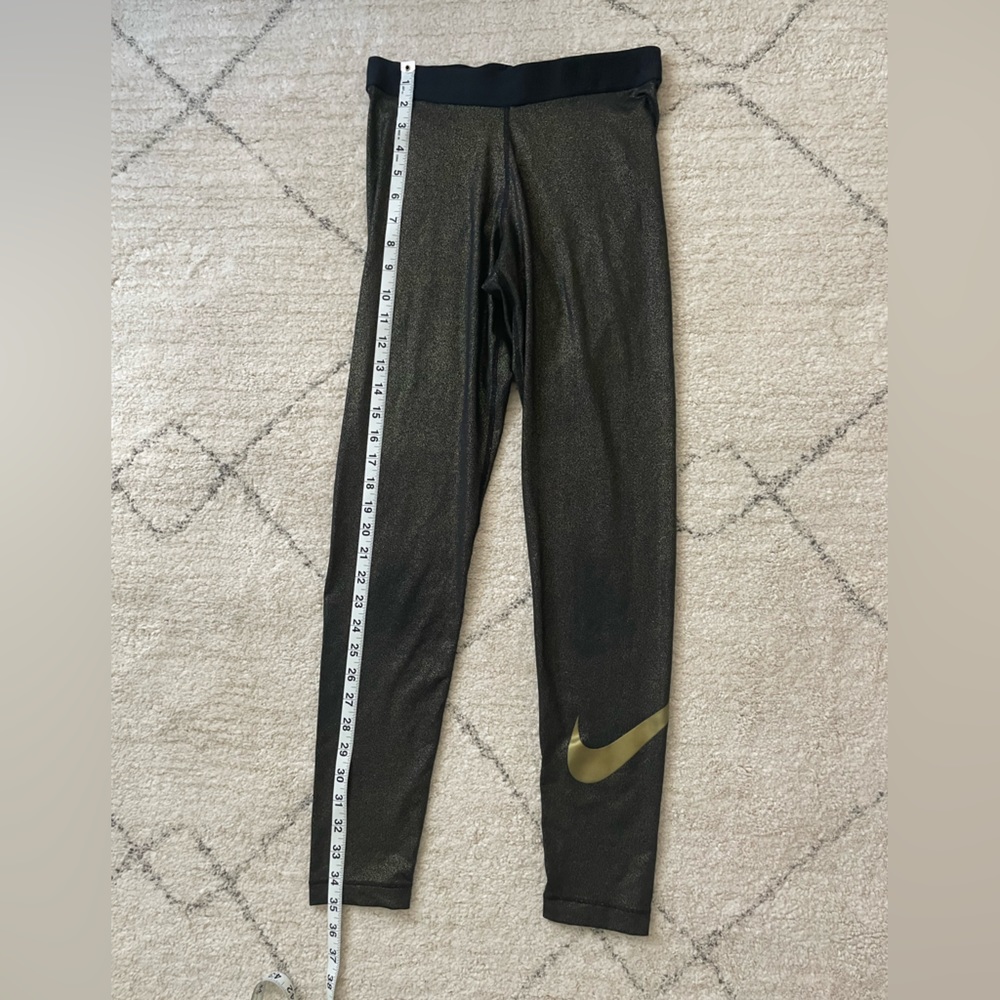Limited Edition Gold Coated Nike Leggings